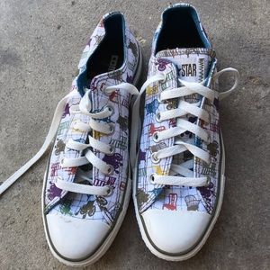 Converse All Stars in Chair Print